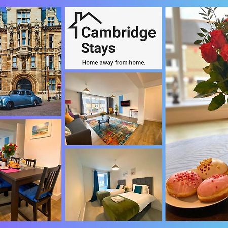 Cambridge Stays Central Apart Hotel 2Br Flats-Easy Walk To City Centre-Parking-Balcony Exterior photo